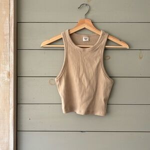 Sunday best ribbed racer back tank